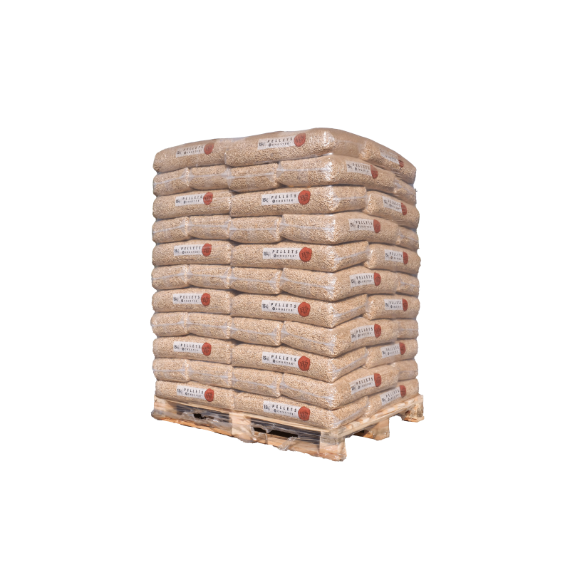 Granulés de bois SCHÜSTER - Palette de 66 sacs de 15 kg