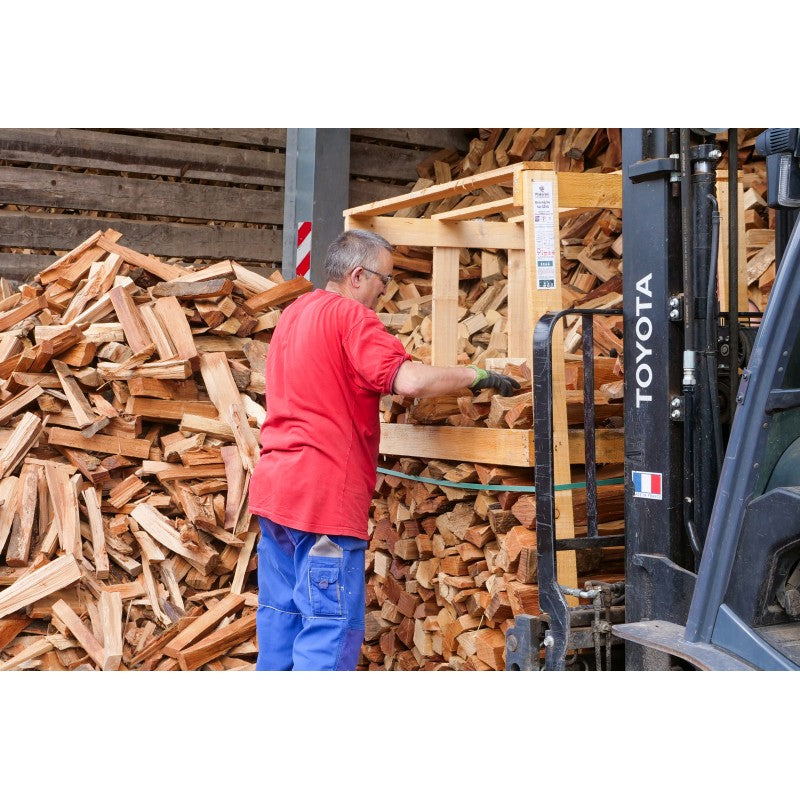 2ème palette de fours à bois secs G1H1 - prêts à l'emploi - mélange de bois durs