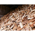 Bois de chauffage de haute qualité - séché au four - prêt à l'emploi - mélange de bois durs