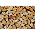 1ère palette 33cm bois de chauffage, spécialement pour poêles de masse - séché au four - prêt à l'emploi - bois tendre/bois dur