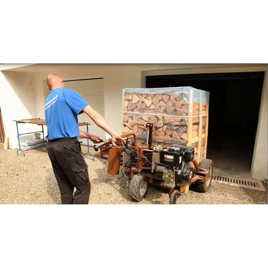 2ème palette de fours à bois secs G1H1 - prêts à l'emploi - mélange de bois durs